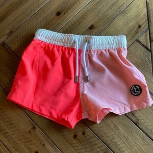 Toddler Binky bro swim trunks. 18-24 months
